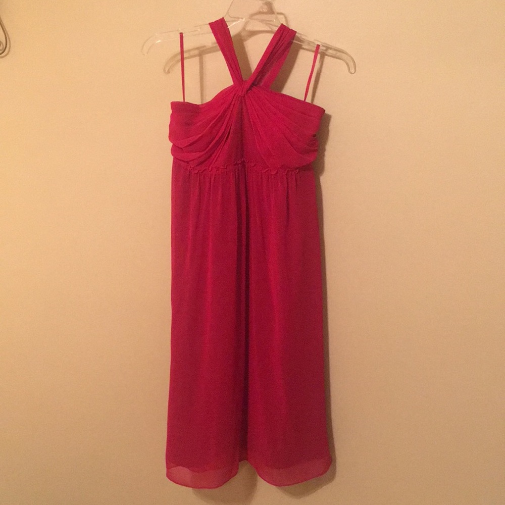 LIMITED Red Halter Cocktail Dress